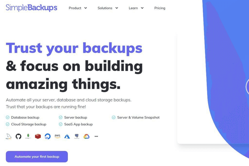 SimpleBackups